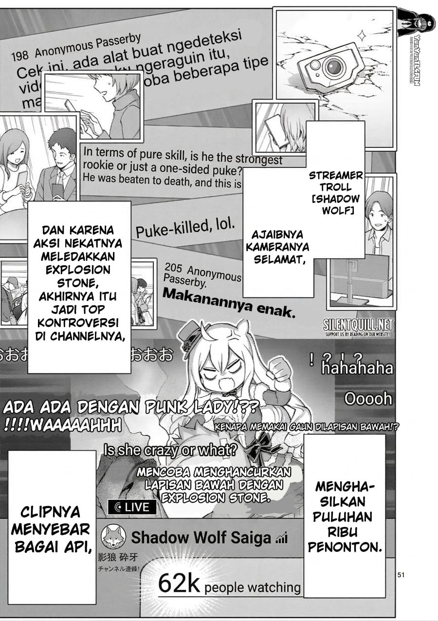 Baca Ojousama-kei Teihen Dungeon Haishinsha, Meiwaku-kei o Bokottara Bazutte Densetsu ni Nattemasu wa!? - Chapter 1 halaman 48