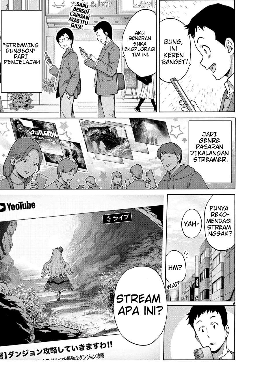 Baca Ojousama-kei Teihen Dungeon Haishinsha, Meiwaku-kei o Bokottara Bazutte Densetsu ni Nattemasu wa!? - Chapter 1 halaman 8