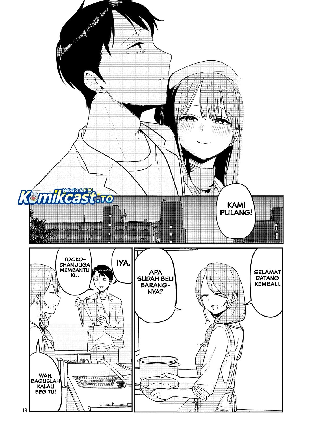 Baca Okaeri, Papa Chapter 38 Bahasa Indonesia page 42