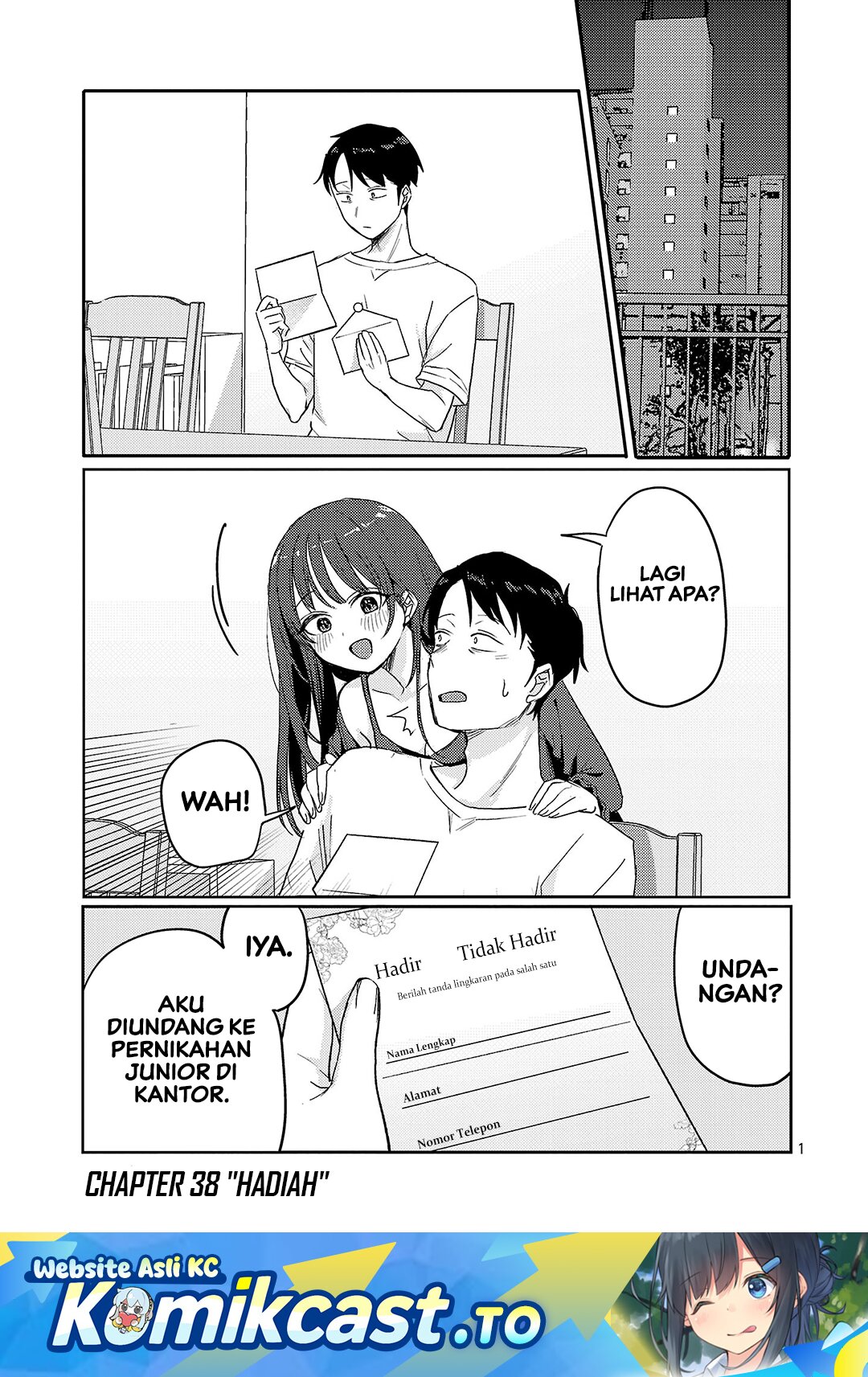 Baca Okaeri, Papa Chapter 38 Bahasa Indonesia page 8