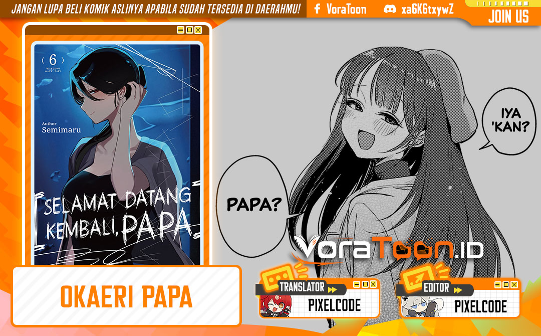 Baca Okaeri, Papa Chapter 39 Bahasa Indonesia page 6