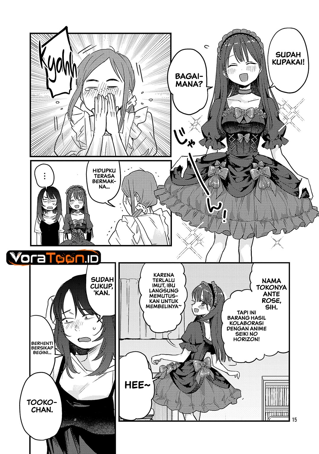 Baca Okaeri, Papa Chapter 39 Bahasa Indonesia page 36