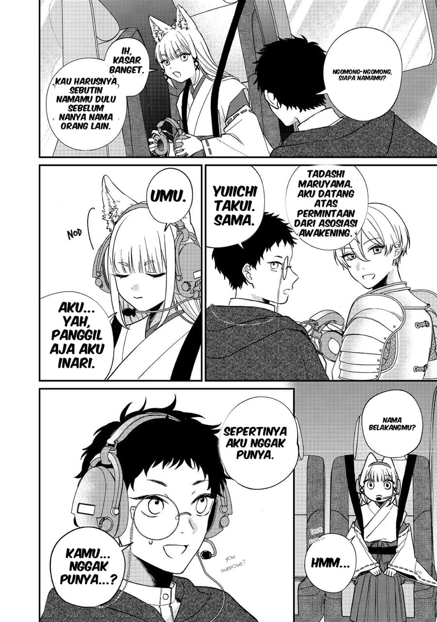 Baca Okitsune-sama ni Onegai! ~Haison ni Nokotteta Kami-sama ga Fantasy-ka Shita Gendaishakai ni Hourikomaretara Saikyou Datta~ - Chapter 1.1 halaman 10