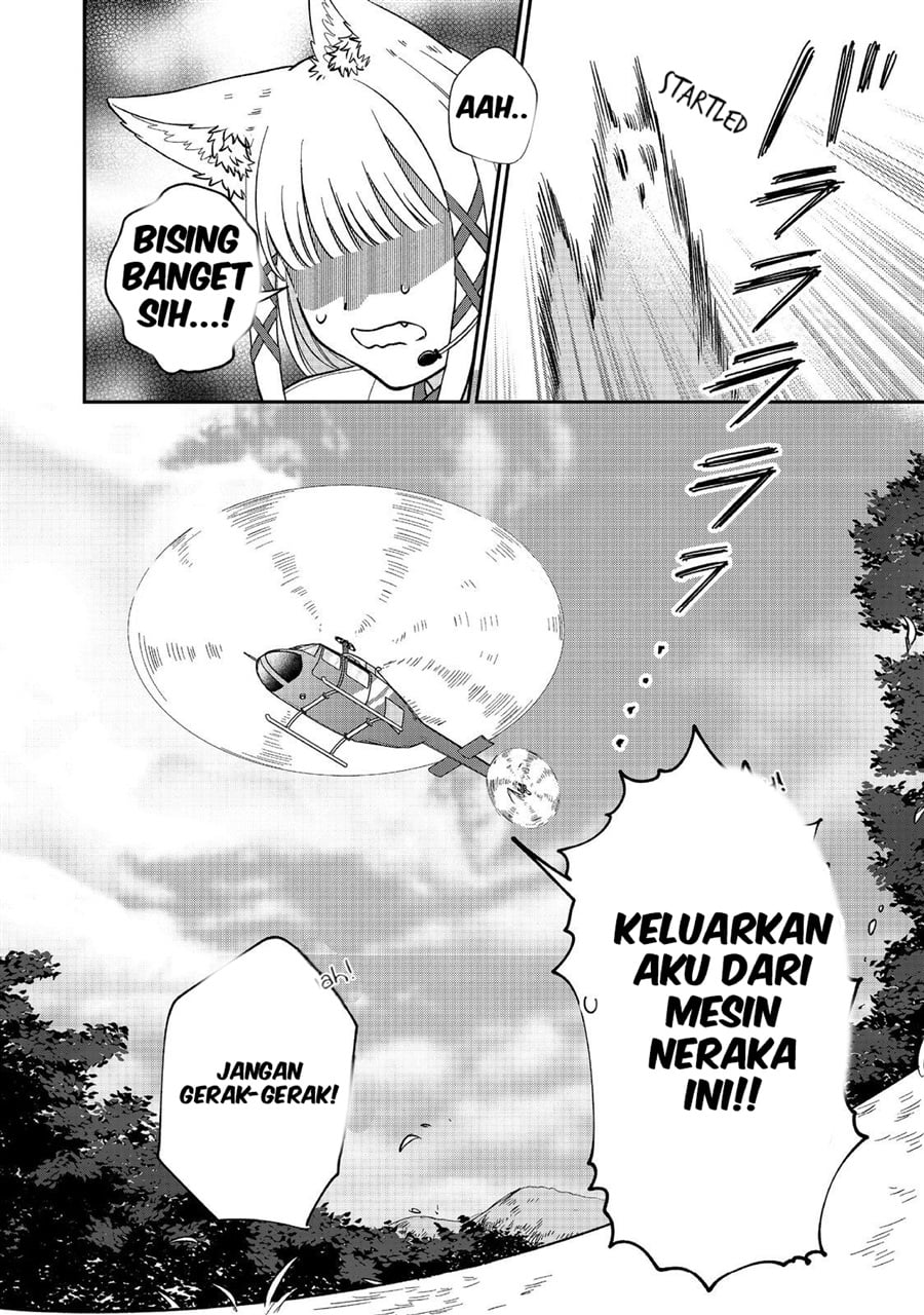 Baca Okitsune-sama ni Onegai! ~Haison ni Nokotteta Kami-sama ga Fantasy-ka Shita Gendaishakai ni Hourikomaretara Saikyou Datta~ - Chapter 1.1 halaman 12