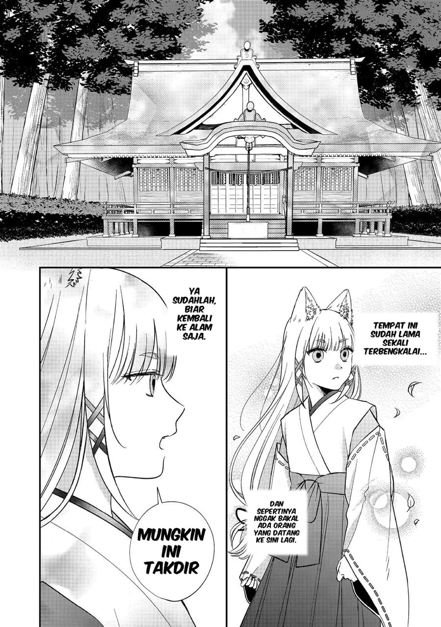 Baca Okitsune-sama ni Onegai! ~Haison ni Nokotteta Kami-sama ga Fantasy-ka Shita Gendaishakai ni Hourikomaretara Saikyou Datta~ - Chapter 1.1 halaman 8