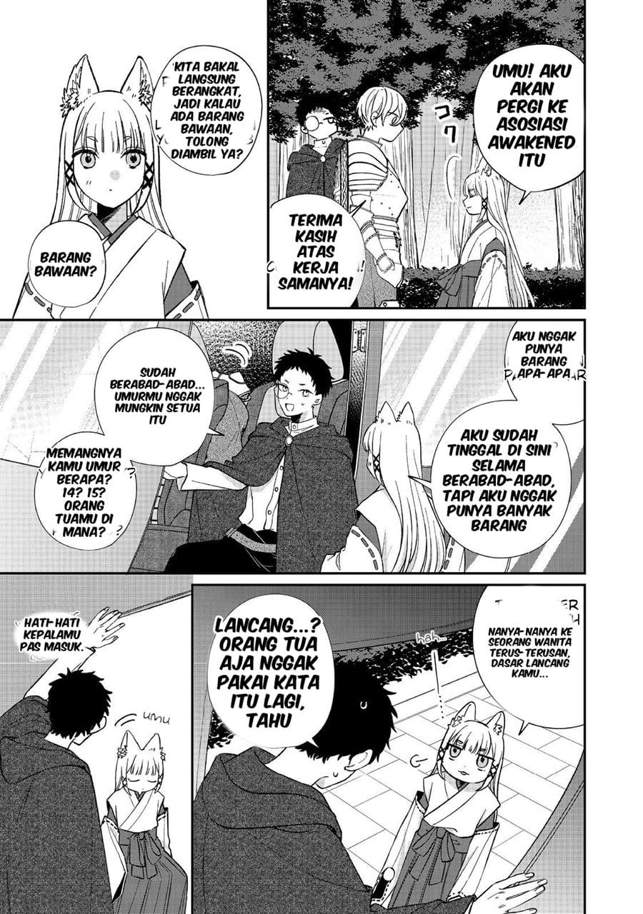 Baca Okitsune-sama ni Onegai! ~Haison ni Nokotteta Kami-sama ga Fantasy-ka Shita Gendaishakai ni Hourikomaretara Saikyou Datta~ - Chapter 1.1 halaman 9