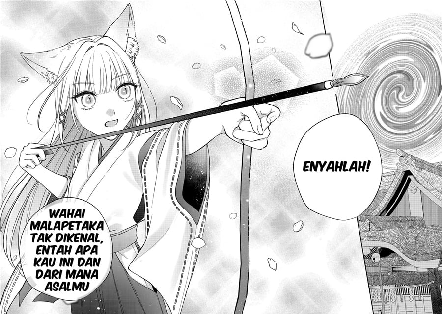 Baca Okitsune-sama ni Onegai! ~Haison ni Nokotteta Kami-sama ga Fantasy-ka Shita Gendaishakai ni Hourikomaretara Saikyou Datta~ - Chapter 1 halaman 16