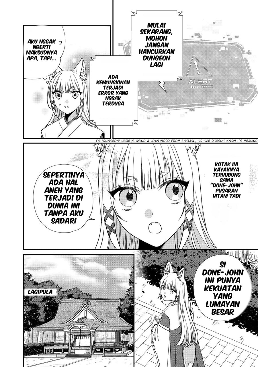 Baca Okitsune-sama ni Onegai! ~Haison ni Nokotteta Kami-sama ga Fantasy-ka Shita Gendaishakai ni Hourikomaretara Saikyou Datta~ - Chapter 1 halaman 21