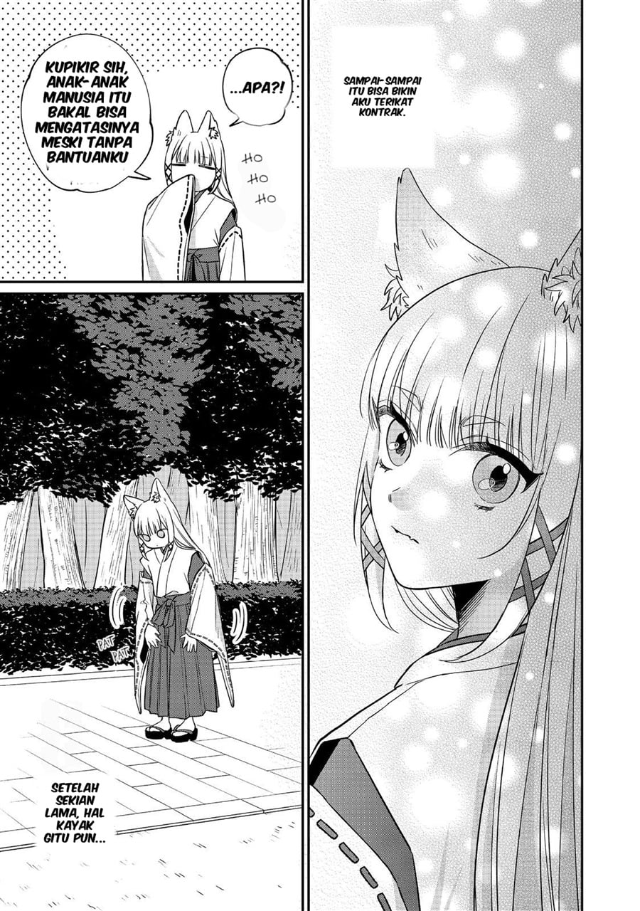 Baca Okitsune-sama ni Onegai! ~Haison ni Nokotteta Kami-sama ga Fantasy-ka Shita Gendaishakai ni Hourikomaretara Saikyou Datta~ - Chapter 1 halaman 22