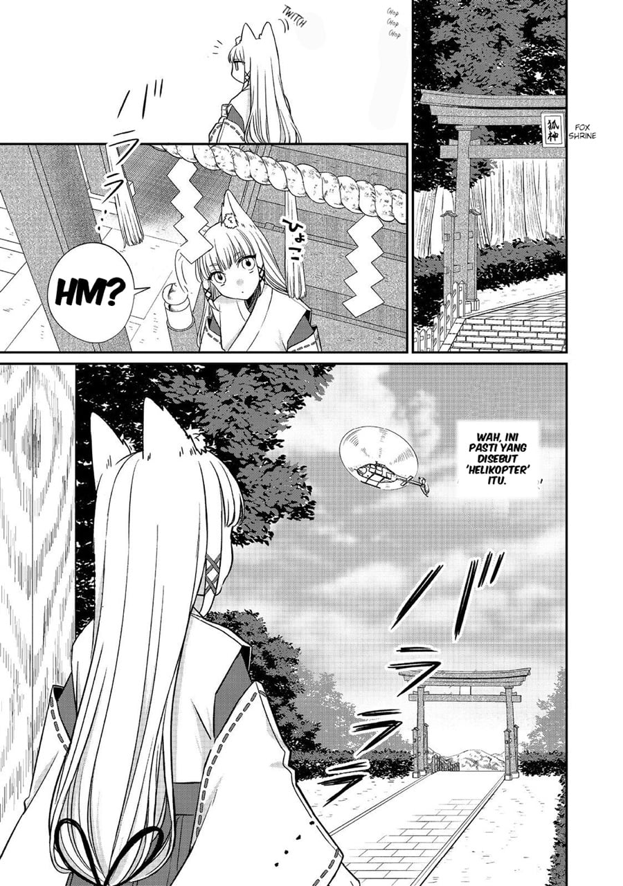 Baca Okitsune-sama ni Onegai! ~Haison ni Nokotteta Kami-sama ga Fantasy-ka Shita Gendaishakai ni Hourikomaretara Saikyou Datta~ - Chapter 1 halaman 26