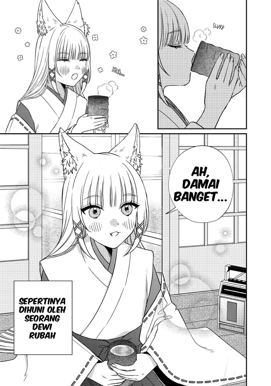 Baca Okitsune-sama ni Onegai! ~Haison ni Nokotteta Kami-sama ga Fantasy-ka Shita Gendaishakai ni Hourikomaretara Saikyou Datta~ - Chapter 1 halaman 5