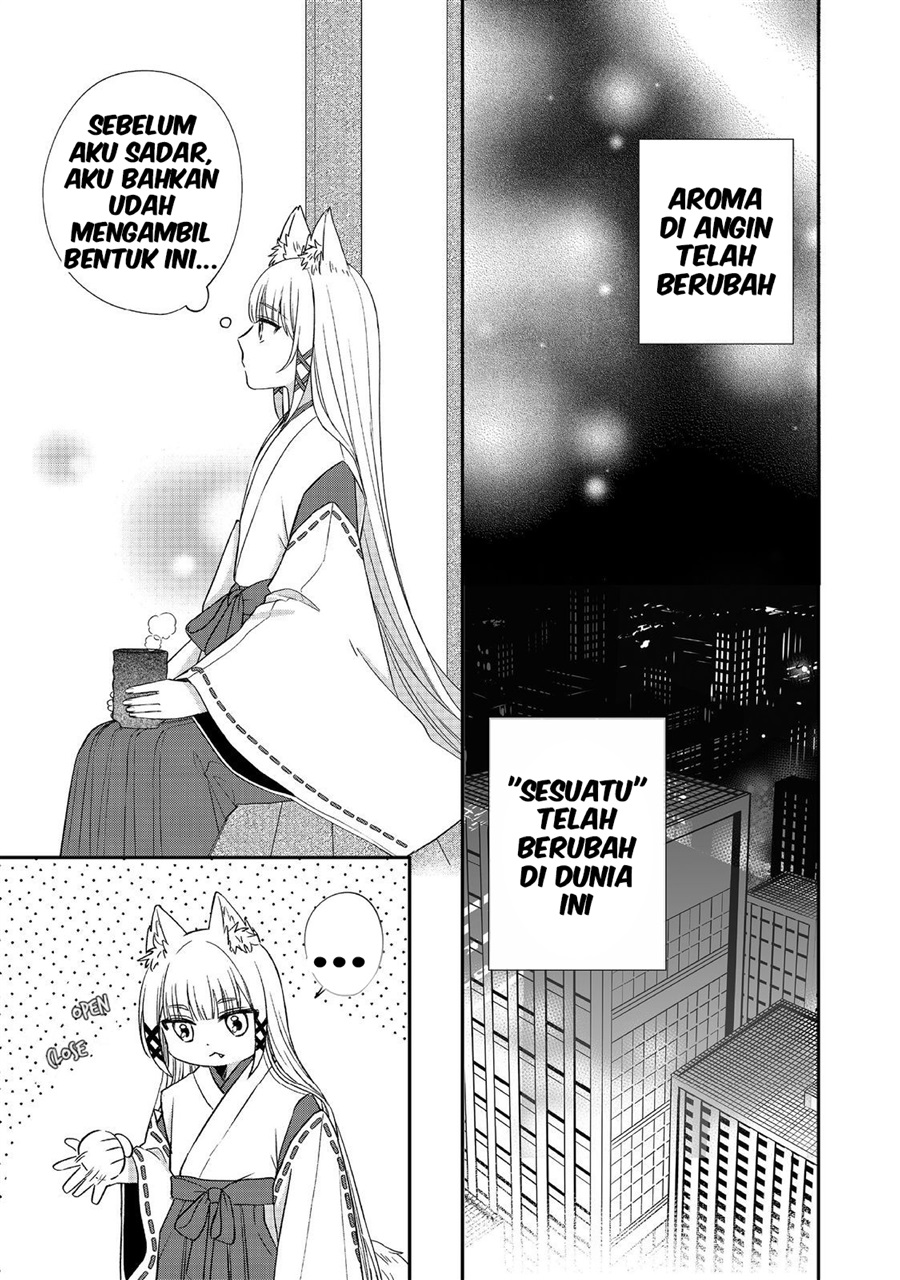 Baca Okitsune-sama ni Onegai! ~Haison ni Nokotteta Kami-sama ga Fantasy-ka Shita Gendaishakai ni Hourikomaretara Saikyou Datta~ - Chapter 1 halaman 7