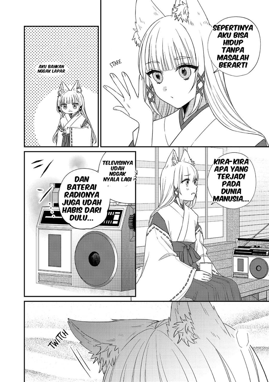 Baca Okitsune-sama ni Onegai! ~Haison ni Nokotteta Kami-sama ga Fantasy-ka Shita Gendaishakai ni Hourikomaretara Saikyou Datta~ - Chapter 1 halaman 8