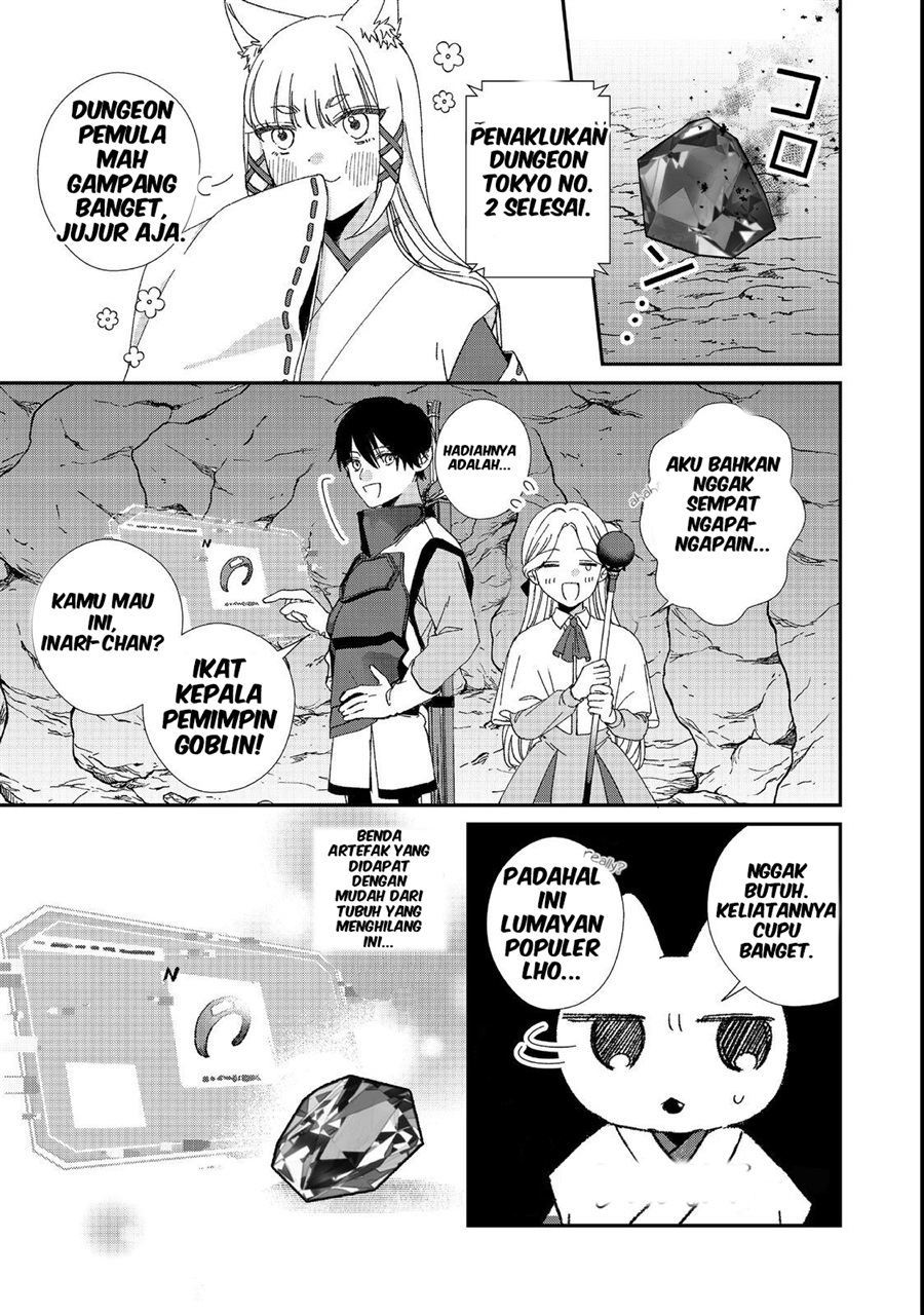 Baca Okitsune-sama ni Onegai! ~Haison ni Nokotteta Kami-sama ga Fantasy-ka Shita Gendaishakai ni Hourikomaretara Saikyou Datta~ - Chapter 3 halaman 26