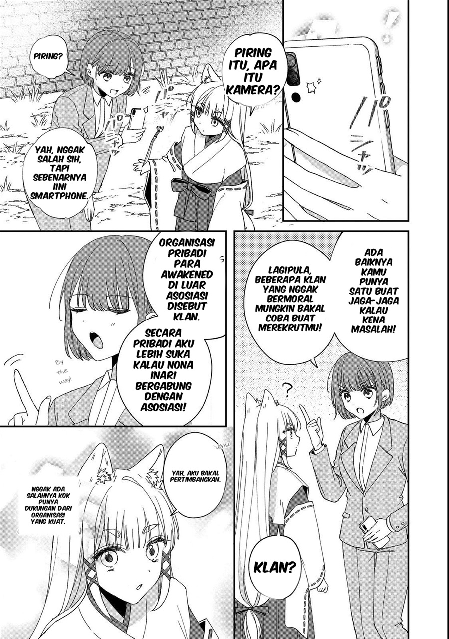 Baca Okitsune-sama ni Onegai! ~Haison ni Nokotteta Kami-sama ga Fantasy-ka Shita Gendaishakai ni Hourikomaretara Saikyou Datta~ - Chapter 4 halaman 17