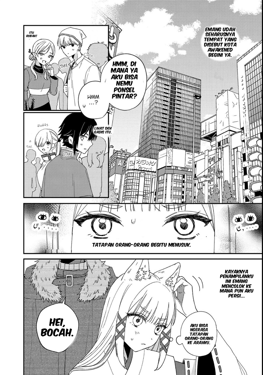 Baca Okitsune-sama ni Onegai! ~Haison ni Nokotteta Kami-sama ga Fantasy-ka Shita Gendaishakai ni Hourikomaretara Saikyou Datta~ - Chapter 5 halaman 3