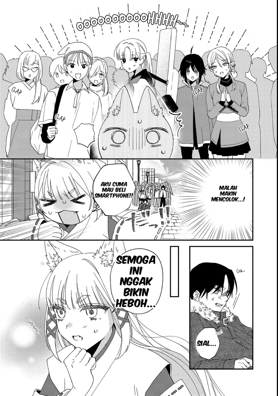 Baca Okitsune-sama ni Onegai! ~Haison ni Nokotteta Kami-sama ga Fantasy-ka Shita Gendaishakai ni Hourikomaretara Saikyou Datta~ - Chapter 5 halaman 8