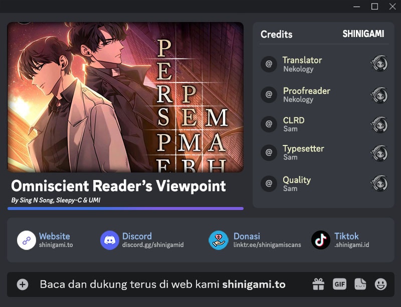 Baca Omniscient Reader's Viewpoint - Chapter 310 halaman 1