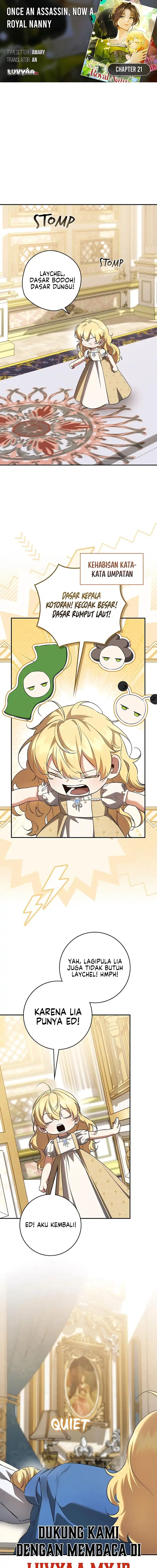 Baca Once an Assassin, Now a Royal Nanny - Chapter 21 halaman 1