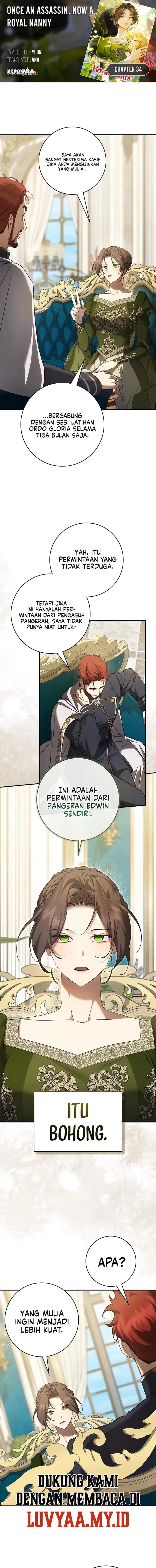 Once an Assassin, Now a Royal Nanny Chapter 34 - Page 1