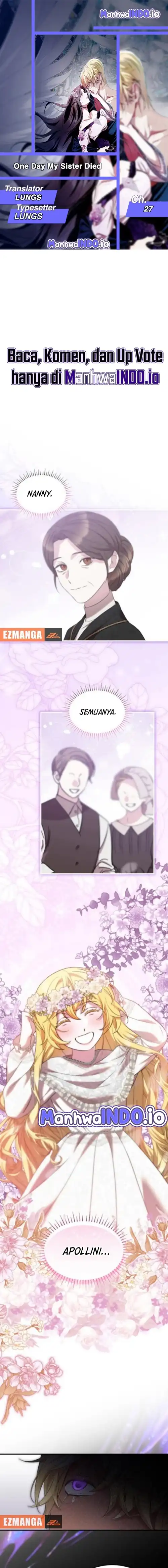 Baca One Day, My Sister Died - Chapter 27 halaman 1