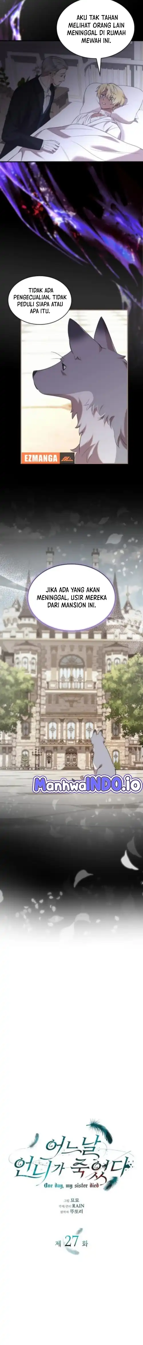 Baca One Day, My Sister Died - Chapter 27 halaman 2