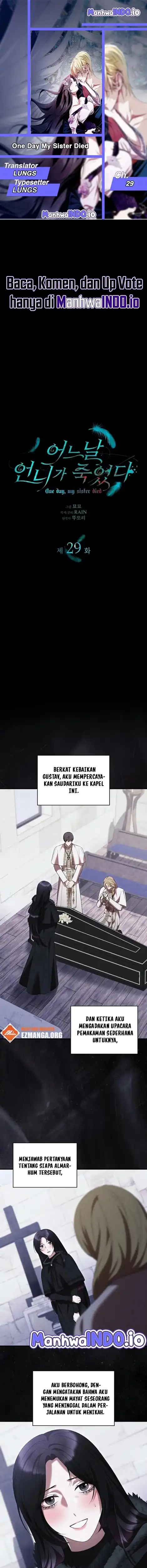 Baca One Day, My Sister Died - Chapter 29 halaman 1