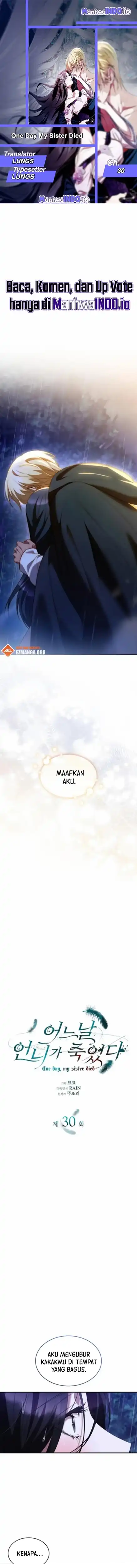Baca One Day, My Sister Died - Chapter 30 halaman 1