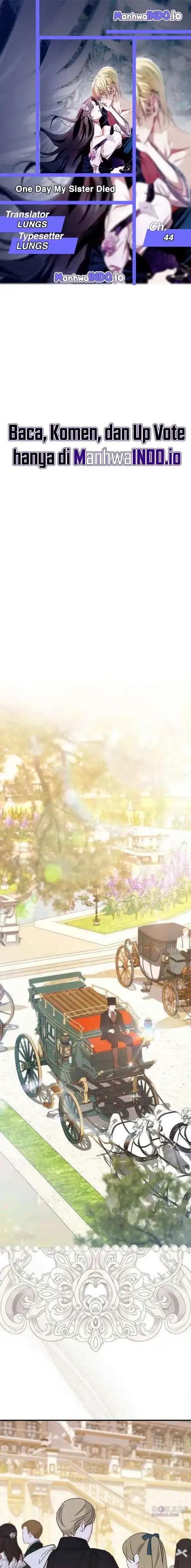 Baca One Day, My Sister Died - Chapter 44 halaman 1