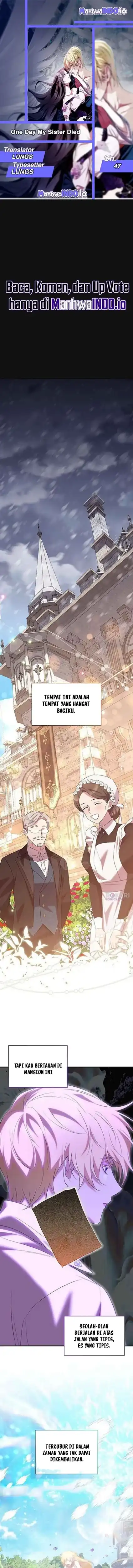 Baca One Day, My Sister Died - Chapter 47 halaman 1