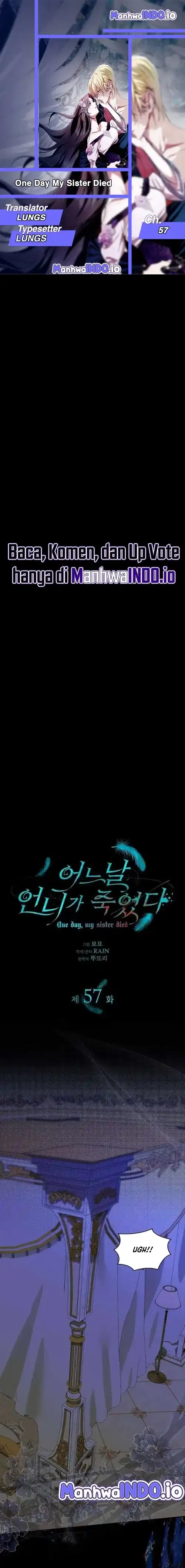 Baca One Day, My Sister Died - Chapter 57 halaman 1