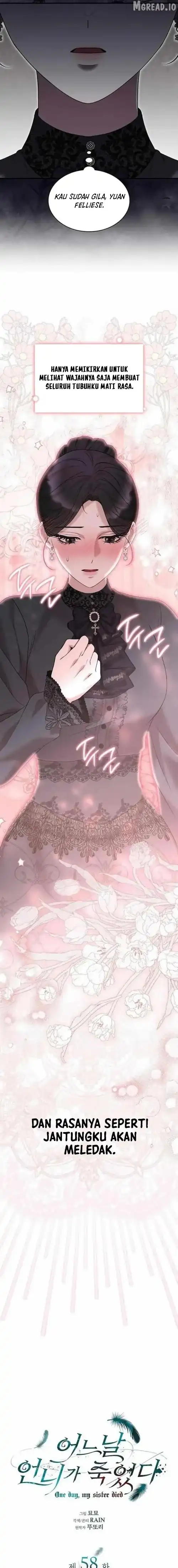 Baca One Day, My Sister Died - Chapter 58 halaman 4