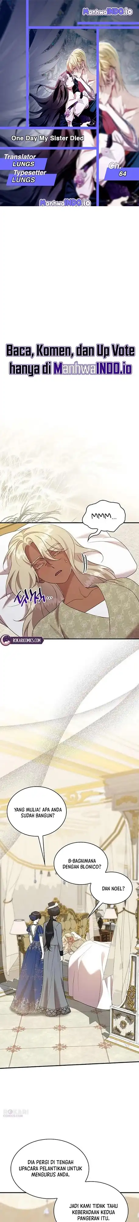 Baca One Day, My Sister Died - Chapter 64 halaman 1