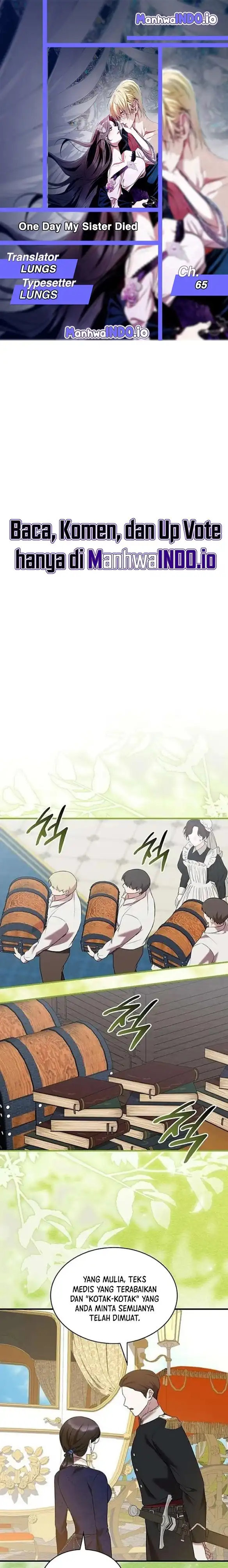 Baca One Day, My Sister Died - Chapter 65 halaman 1