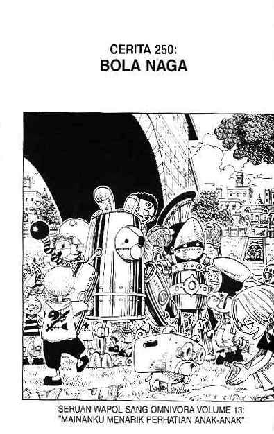 Baca One Piece - Chapter 250 halaman 1
