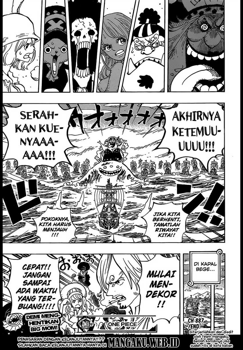 Baca One Piece - Chapter 887 halaman 16