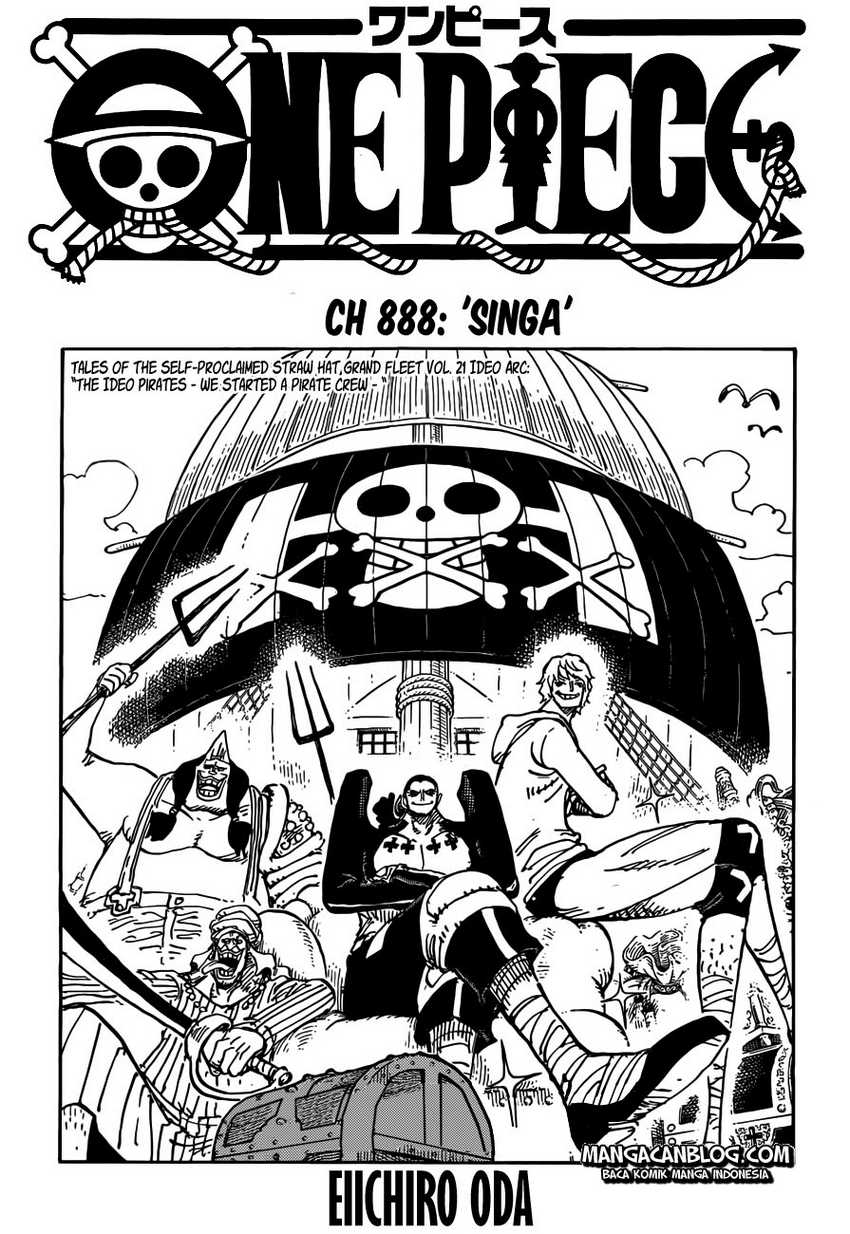 Baca One Piece - Chapter 888 halaman 1