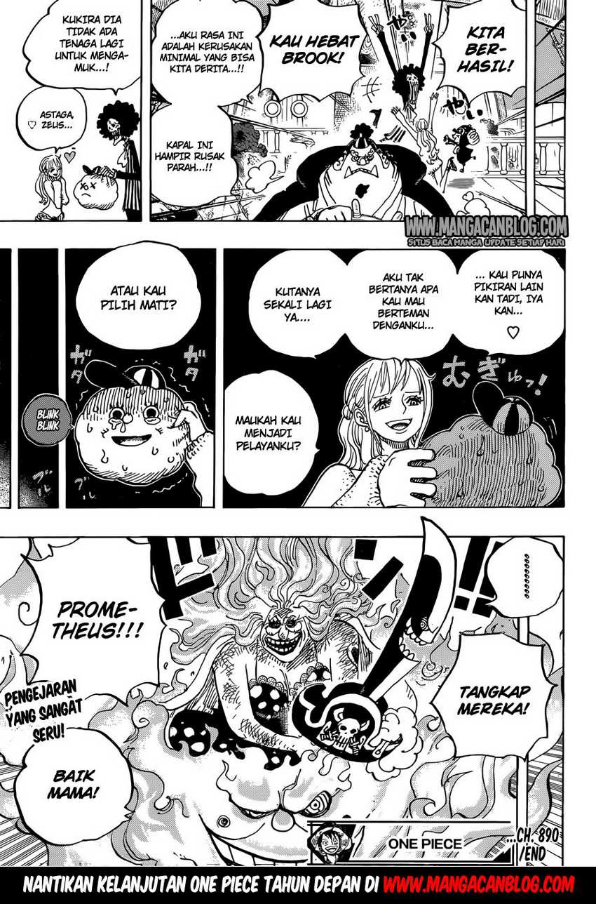 Baca One Piece - Chapter 890 halaman 17