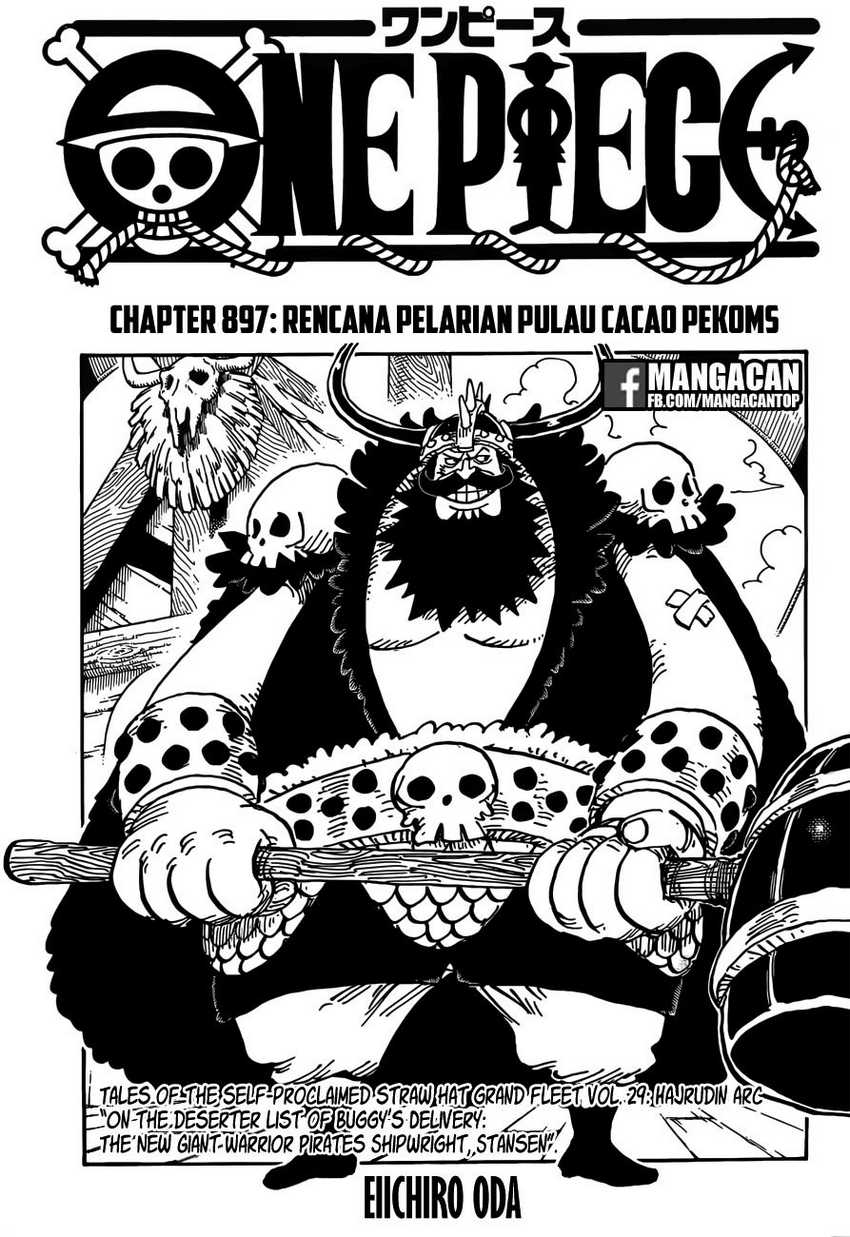Baca One Piece - Chapter 897 halaman 1