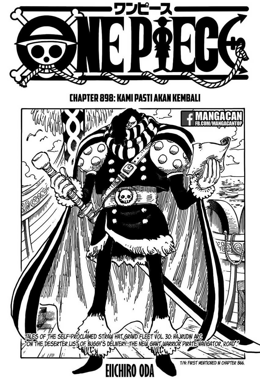 Baca One Piece - Chapter 898 halaman 1