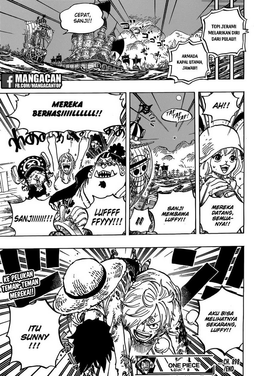 Baca One Piece - Chapter 898 halaman 15