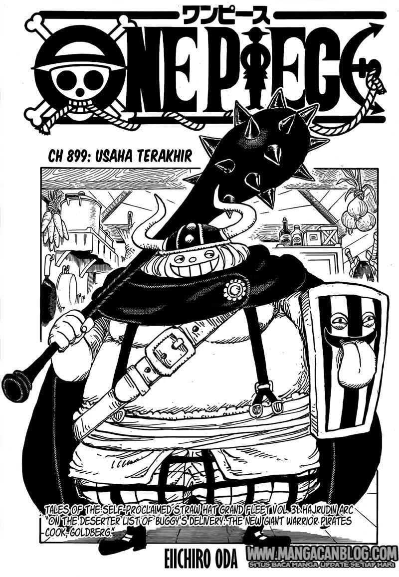 Baca One Piece - Chapter 899 halaman 1