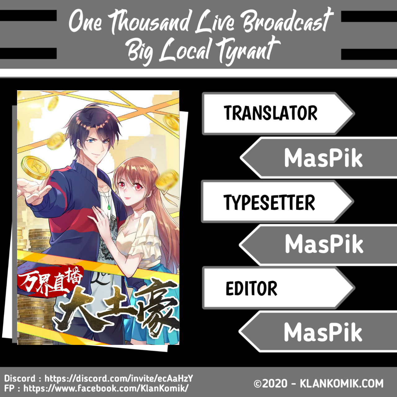 Baca One Thousand Live Broadcast Big Local Tyrant - Chapter 15 halaman 1