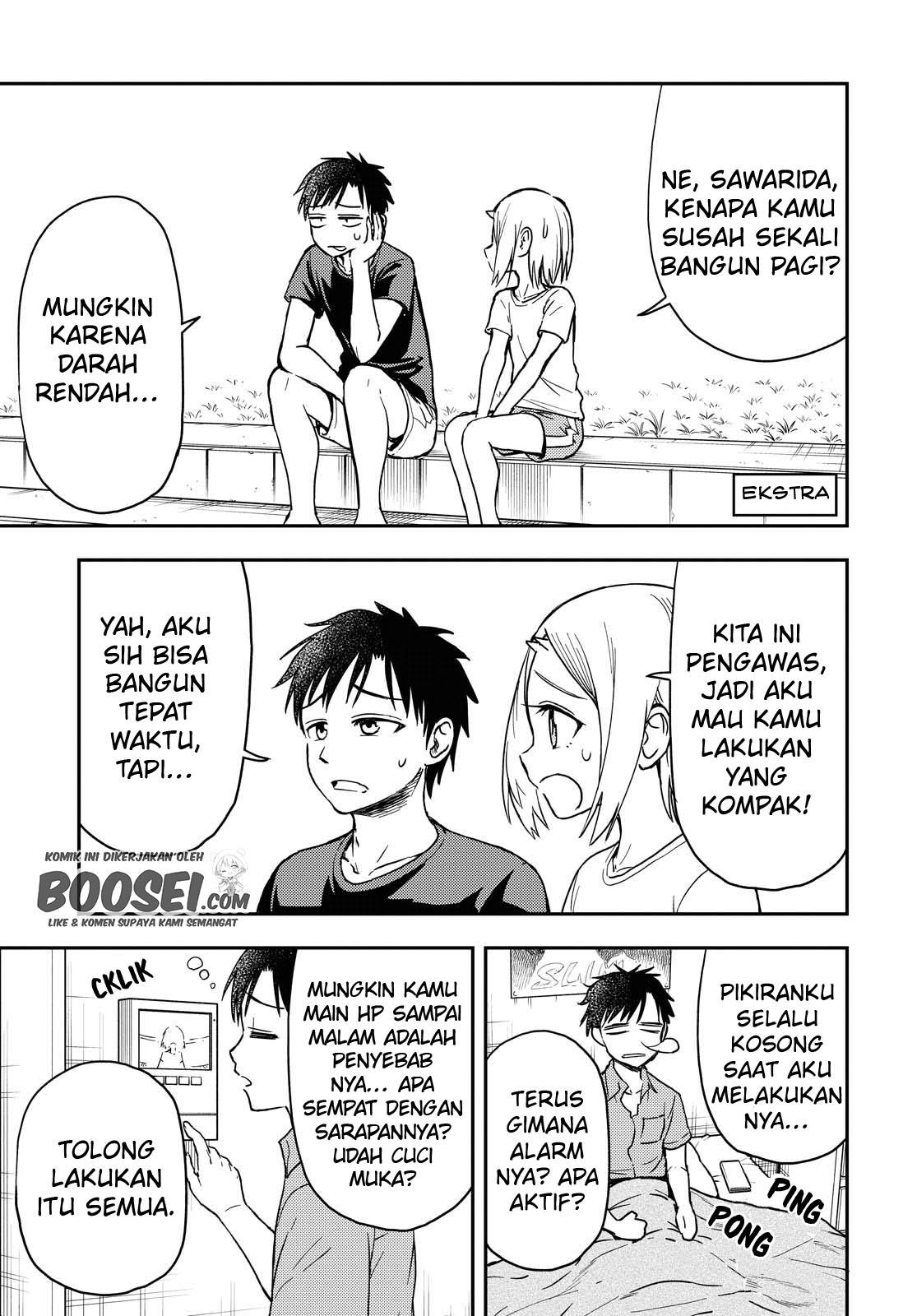 Baca Onizuka-chan and Sawarida-kun - Chapter 38.1 halaman 3