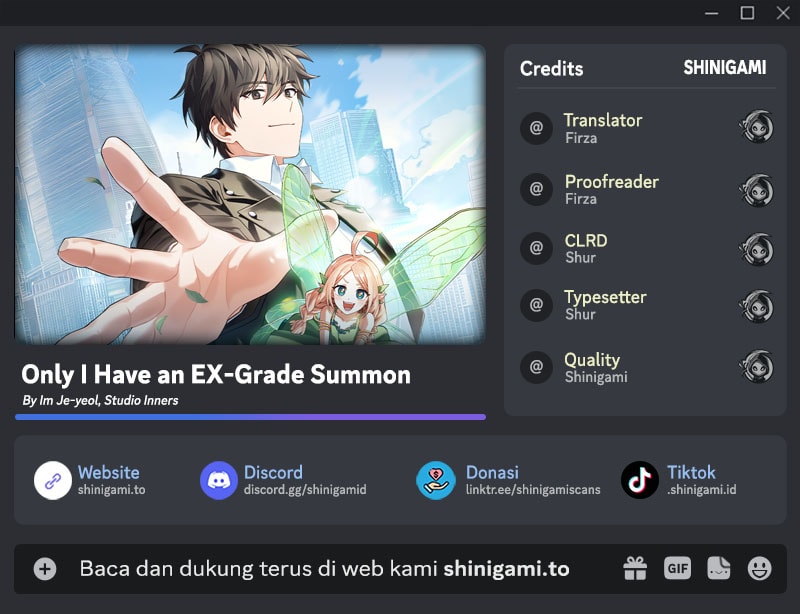 Only I Have An EX-Grade Summon Chapter 41 - Page 1