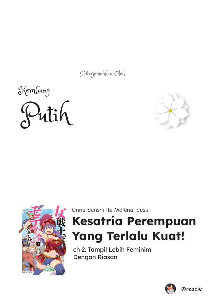 Baca Onna Senshi tte Motenai desu ne! - Chapter 2 halaman 2
