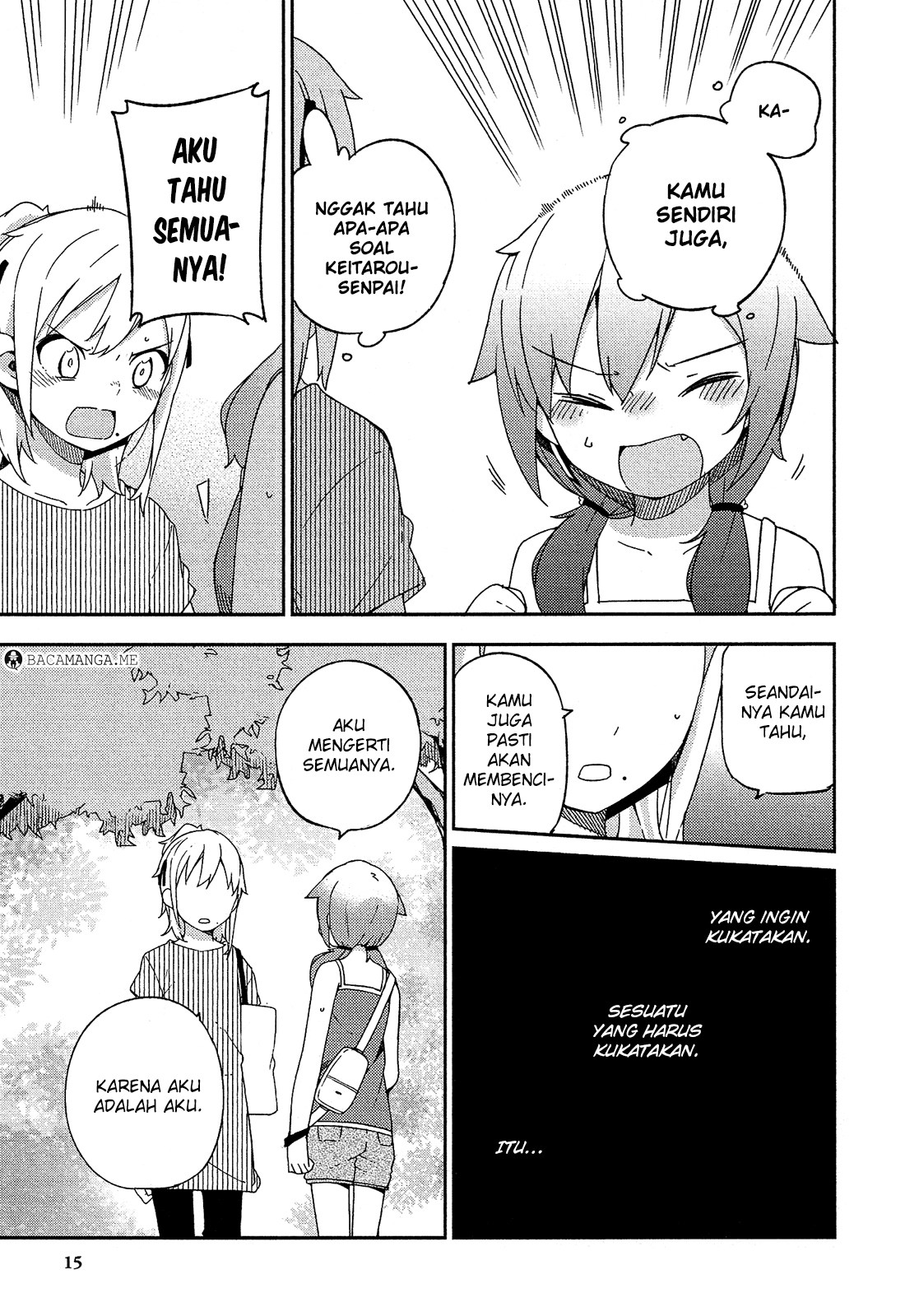 Baca Ookami Shounen wa Kyou mo Uso wo Kasaneru - Chapter 18 halaman 17