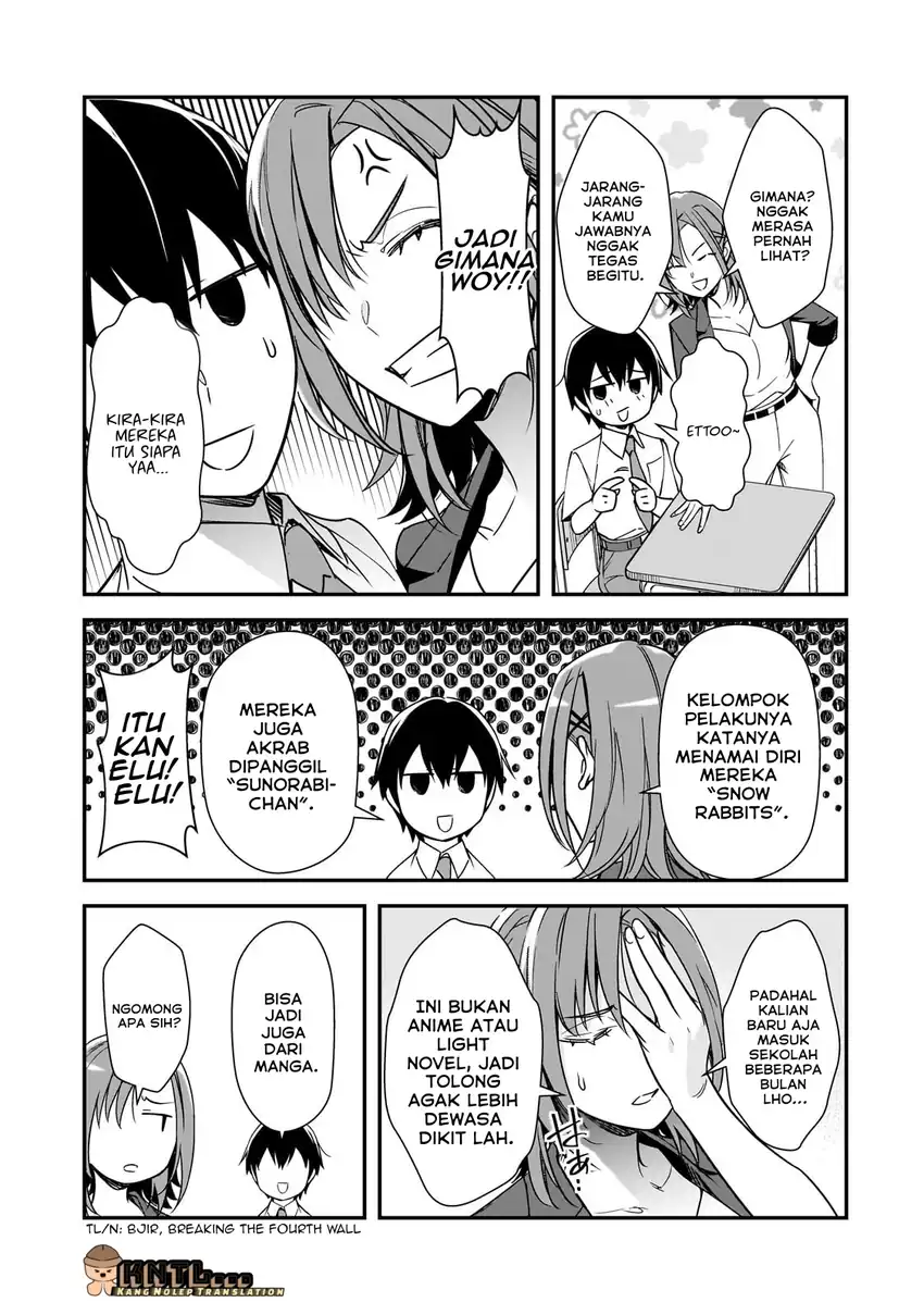 Ore ni Trauma wo Ataeta Joshi-tachi ga Chirachira Mitekuru kedo, Zannen desu ga Teokure desu chapter 32 halaman 10