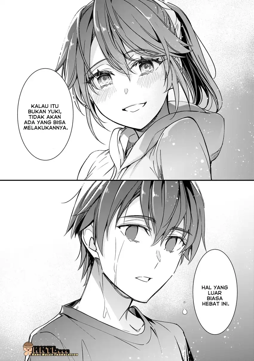 Ore ni Trauma wo Ataeta Joshi-tachi ga Chirachira Mitekuru kedo, Zannen desu ga Teokure desu chapter 32 halaman 17