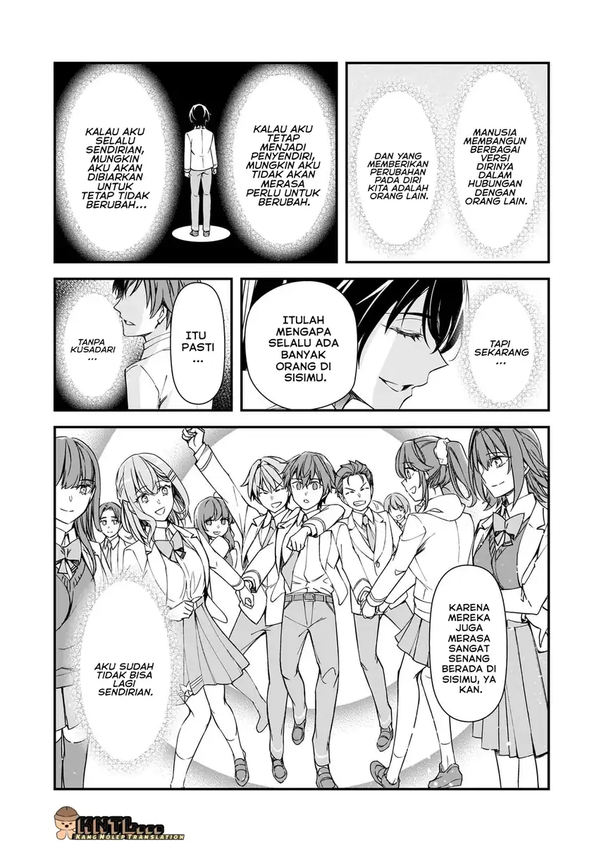 Ore ni Trauma wo Ataeta Joshi-tachi ga Chirachira Mitekuru kedo, Zannen desu ga Teokure desu chapter 32 halaman 18